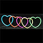 Heart Shaped Bracelets- Asst Colors