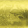 Poly Embossed Foil Wrap - Yellow - 20
