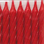 Team Color Candles - Bright Red