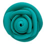 Large Icing Roses - Teal
