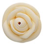 Large Icing Roses - Ivory