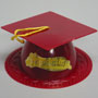 Graduation Hat - Maroon/Burgundy