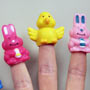 Easter Bunny Finger Puppets Assorted