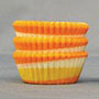 Bake Cups- Orange Swirl- Small 1-3/8
