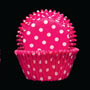 Polka Dot Cups - Hot Pink - Cupcake