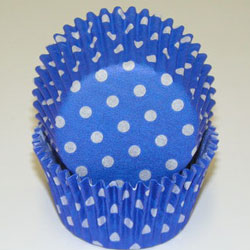 Polka Dot Cups - Blue - Small