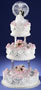 Lace Tiers - Cake Kit - Clear