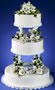 Bouquet Tiers - Cake Kit - Clear