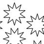 Small Star Template (10 pt.) - 3.5