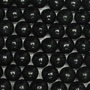Bulk Candy Beads- Black- 12 Lbs