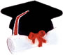 Grad Cap W/Diploma - Large