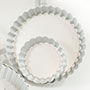 Fluted Tart Pan-Alum.- 8