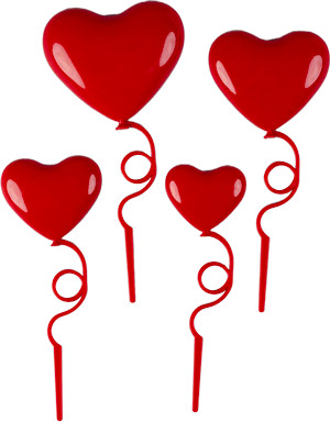 Red Heart Sets - Assorted Sizes
