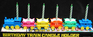 Animal Train Candleholder Set