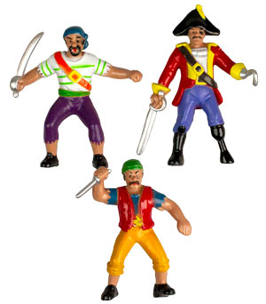 Pirates - PVC Figurines - Asst.