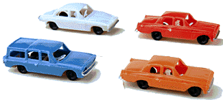 Plastic Cars - Asst