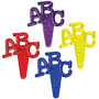 ABC Glitter Picks - Asst.