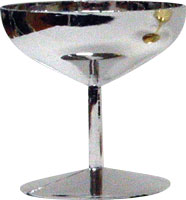 Mini Champagne Glass - Silver