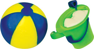 Beach Ball & Pail Rings