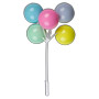 Large Balloon Clusters - Pastel