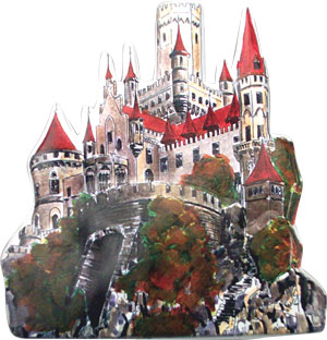 Castle Scene Kwik E-Z Tops
