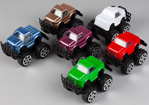 Monster Truck Pull-Backs