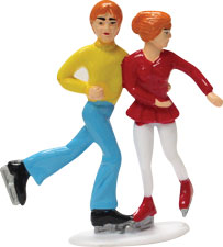 Ice Skaters - Asst