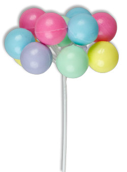 Pastel Balloon Clusters - Standard