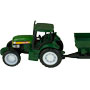 Farm Tractor With Trailer