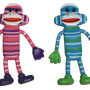 Sock Monkeys! Bendable 3.5