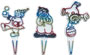 Rainbow Playful Clown Picks