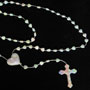 Rosary Beads - White - Pl.