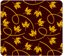 Transfer - Blowing Leaves - Gold