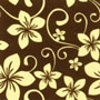 Transfers - Tropical Flowers-Pale Yellow