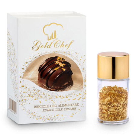 23kt Gold Crumbs - 125 mg.