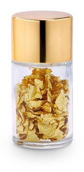 23kt Gold Flakes - 125 mg.