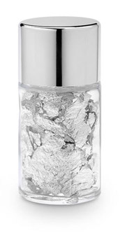 Pure Silver Flakes - 125 mg.
