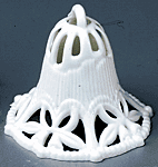 Filigree Bell - White
