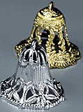 Filigree Lace Bells - Gold