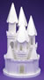 Castle #8 w/Door - White