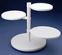 Adjustable Tier Cake Stand - White Pl.