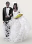 Bride & Groom W/Lace Dress - A.A.