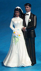 Bride & Groom Figure - AA