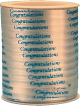 Printed Curling Ribbon - Congrats