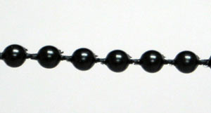 String Of Pearl - 4mm Black