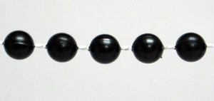String Of Pearl - 6mm Black