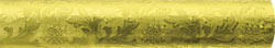 Poly Embossed Foil Wrap - Yellow - 20