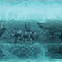 Poly Embossed Foil Wrap - Sky Blue - 20