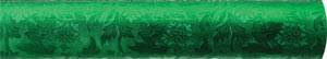 Poly Embossed Foil Wrap - Emerald Green - 20
