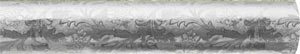 Poly Embossed Foil Wrap - Silver - 20